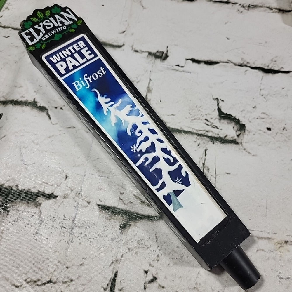 Elysian Brewing Winter‎ Pale Bifrost Beer Tap Handle 10"